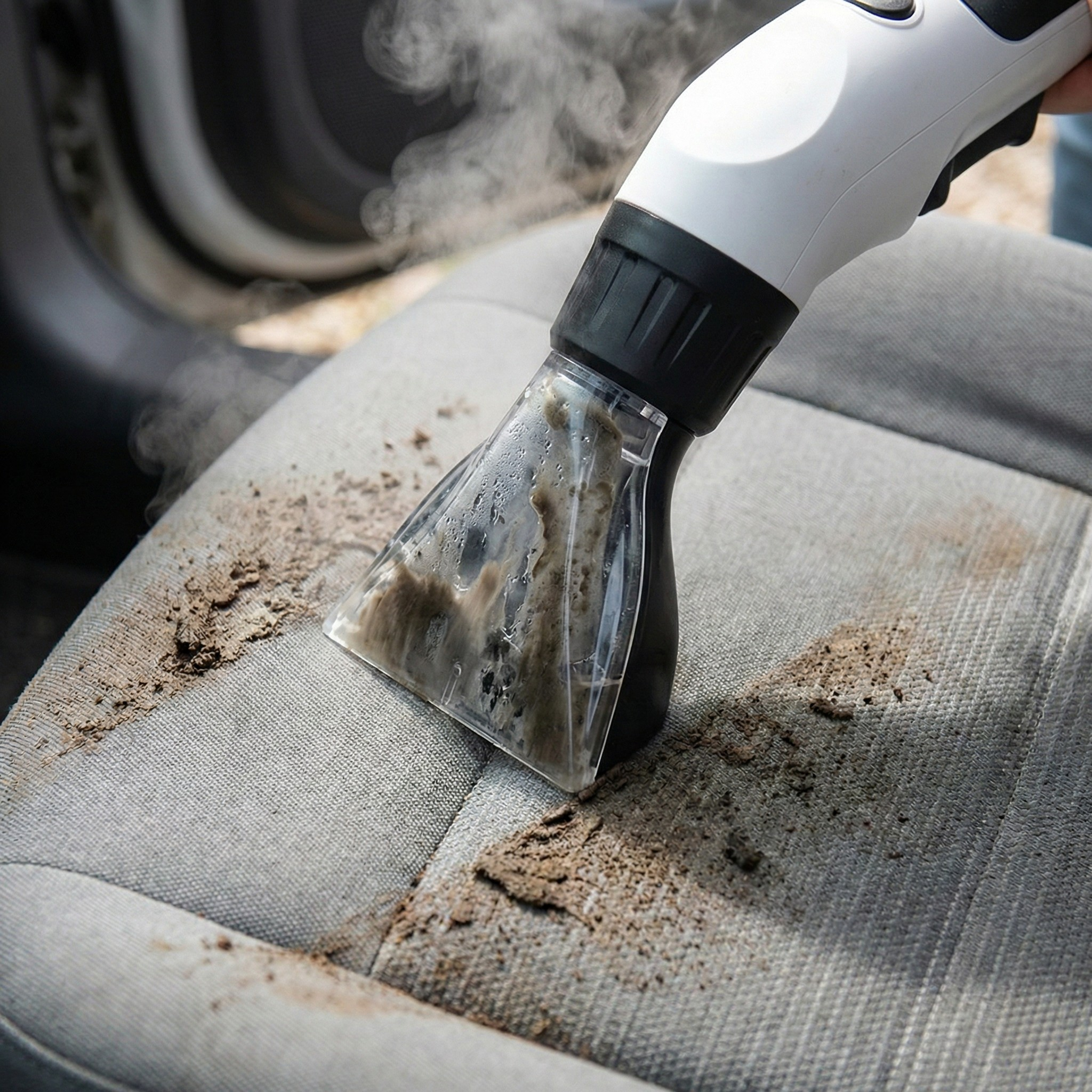 Nettoyeur de tapis portatif 750W – voiture, canapé & textiles