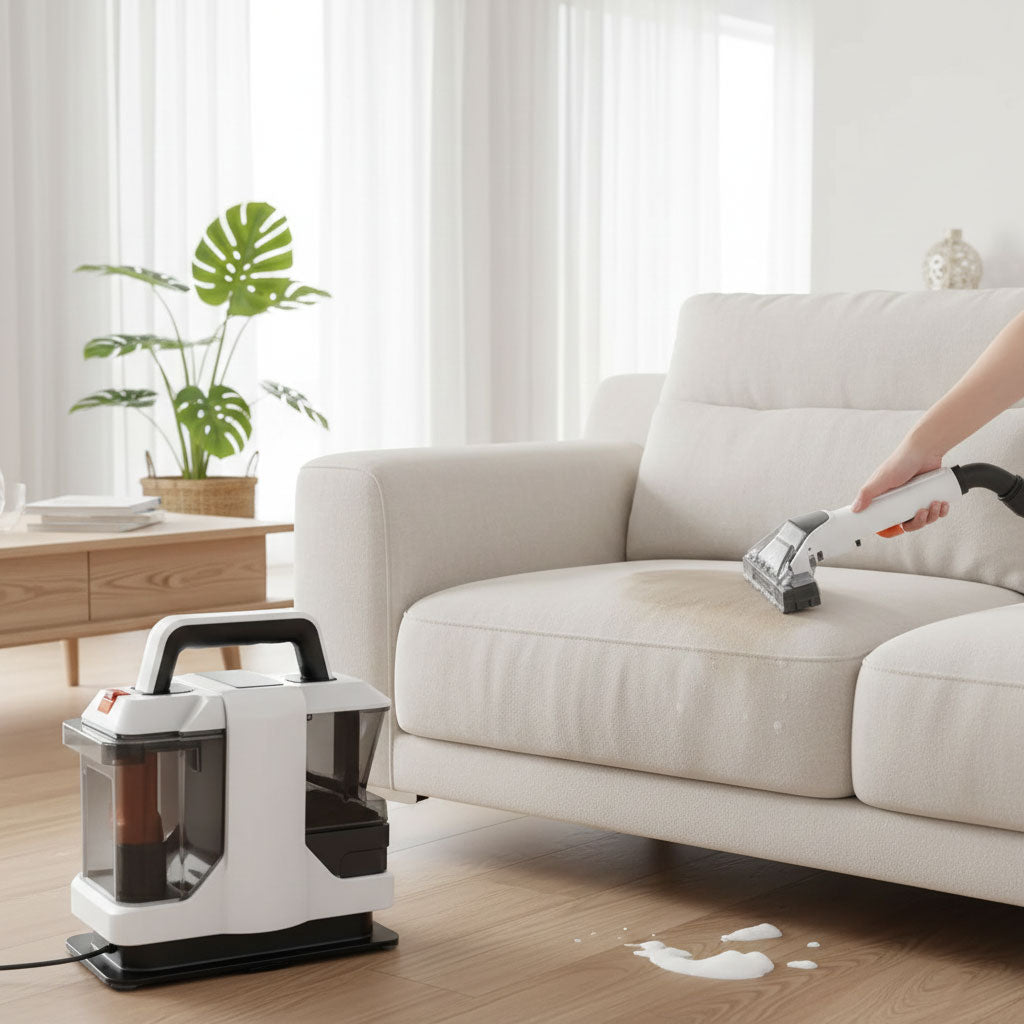 Nettoyeur de tapis portatif 750W – voiture, canapé & textiles